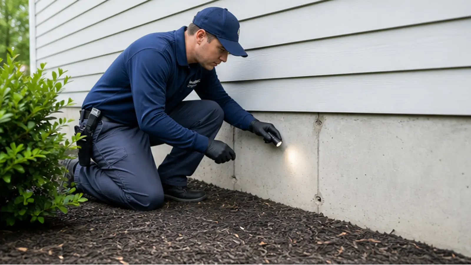 Pest control website template preview