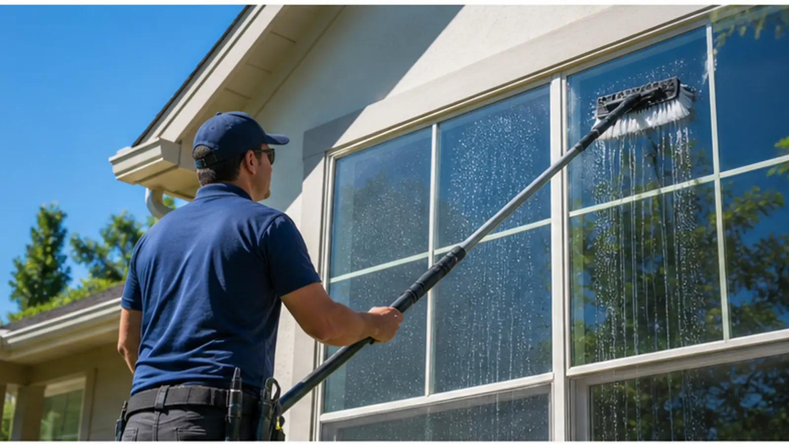 Window cleaning website template preview